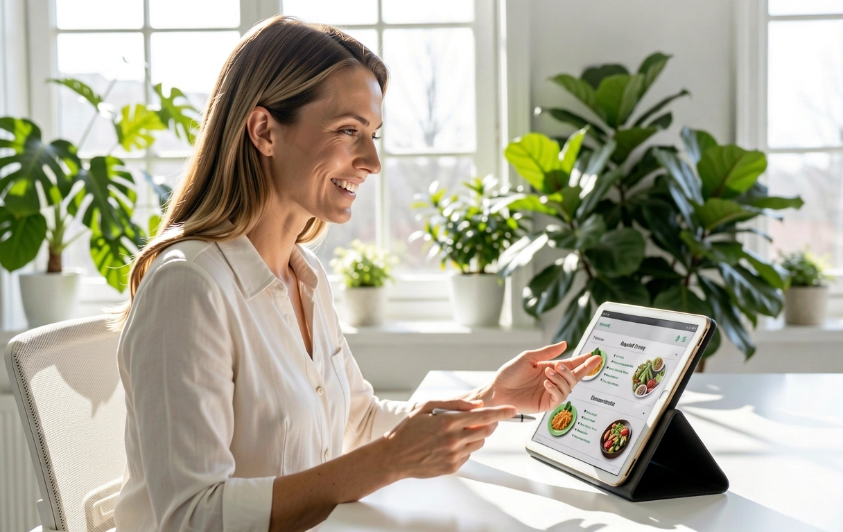 Professionelle Ernährungsberatung im Gespräch